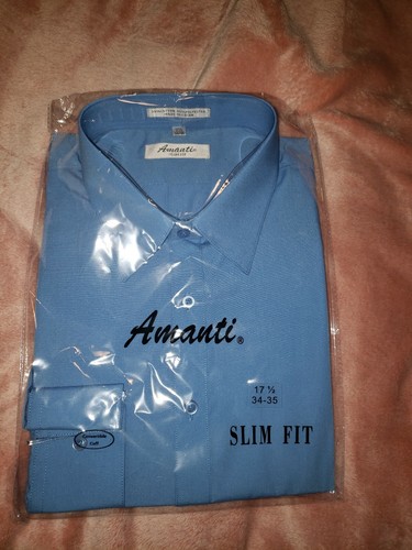 Alfani Mens Malibu Blue Lattice Slim 