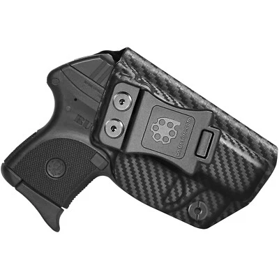 Amberide IWB KYDEX Holster Fit Ruger LCP 380 Auto Conceal Carry Inside Waistband