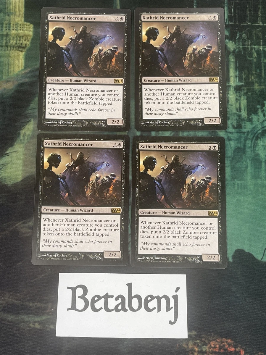 Magic: The Gathering - Xathrid Demon - Carta Mítica De Commander 2014 - MTG