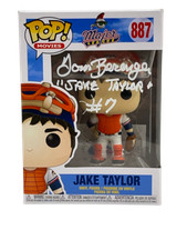 TOM BERENGER SIGNED JAKE TAYLOR MAJOR LEAGUE POP FUNKO FIGURE AUTO BECKETT 34 TOM BERENGER SIGNED JAKE TAYLOR MAJOR LEAGUE POP FUNKO FIGURE AUTO BECKETT 34