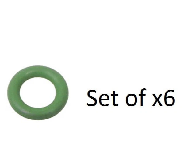 Juego de 6 sellos de inyector de combustible inferiores 40-73131-00 para Mercedes-Benz - VICTOR REINZ Foto 2 de 2