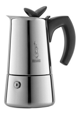 Cafetera Bialetti Musa Manual De Acero Inoxidable Italiana | eBay