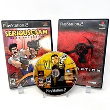 PlayStation 2 Shooter Lot - 3 Games - Red Faction, XIII & More TESTED RATED M