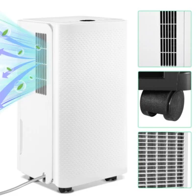 MARKENLOS Luftentfeuchter Bautrockner Dehumidifier Raumentfeuchter Entfeuchter 16L/Tag