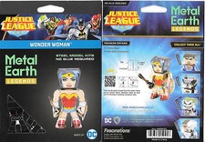 DC Comics Wonder Woman Figure Metal Earth Legends 3-D Laser Cut Steel Model Kit