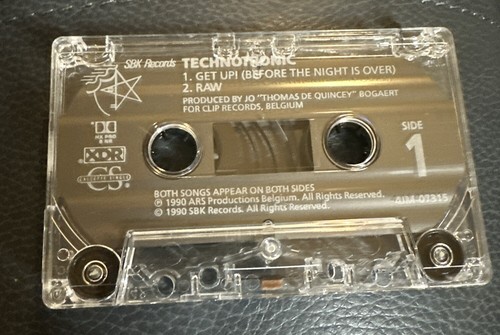 Technotronic Get Up (Cassette) - Picture 3 of 3