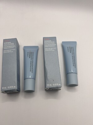 2 Laneige Water Bank Blue Hyaluronic Cream Moisturizer 10ml / 0.33 oz Travel Sz