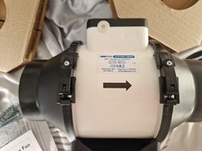 4" 100mm Mixed Flow Timer Dual Kompakt Lüfter Brandneu. Addvent 100mm. avcimf100sc