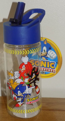 Sonic The Hedgehog Trinkflasche / Trinkflasche 400ml - BRANDNEU