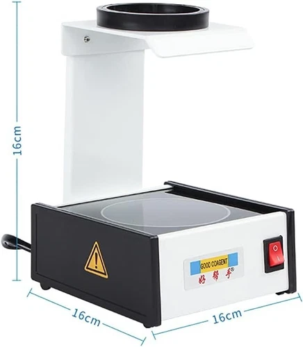 CP12 Optical Polariscope Lens Stress Tester Lens Multifocal Testing Strain Meter - Bild 3 von 6