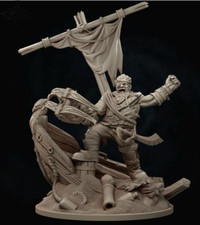 Judgement Zaffen Miniature Resin Figure Board game NEW Creature Casters