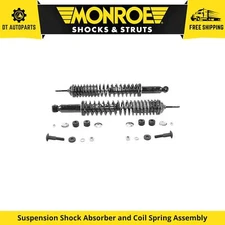 For 1953-1957 Chevrolet Bel Air Shock Absorber and Coil Spring Assy Rear Monroe