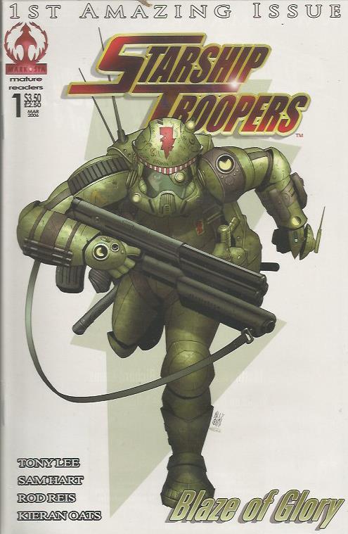 STARSHIP TROOPERS Blaze of Glory #1 - Back Issue (S)