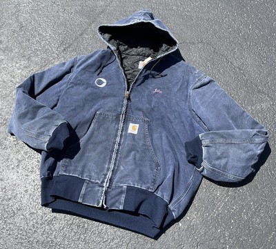 blue carhartt jacket