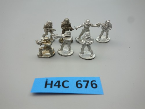 Star Wars Miniatures: West End Games Metal Stormtroopers - Picture 2 of 6