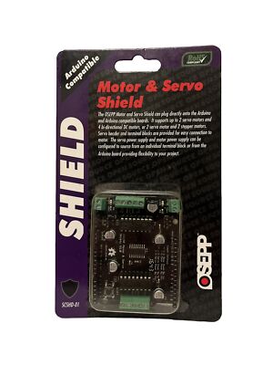 Osepp SCSHD-01 Motor and Servo Shield Arduino Compatible Assembled in China