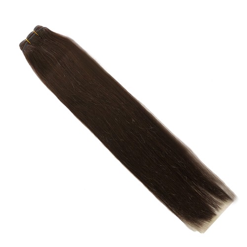 Double Weft Human Hair Extensions Weave Remy Real Russian Straight Hair 100g 12A - Picture 18 of 74
