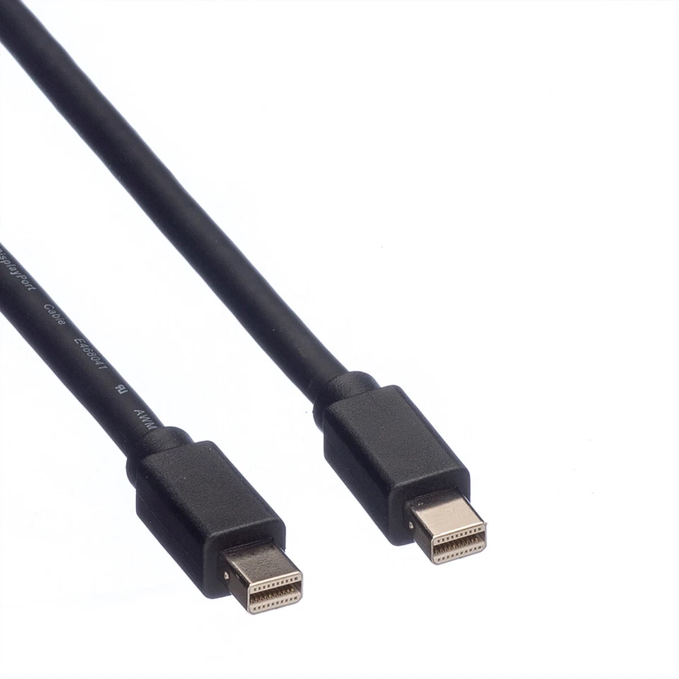 DisplayPort Kabel, Mini DP ST - Mini DP ST, schwarz, 3 m - Bild 2 von 2