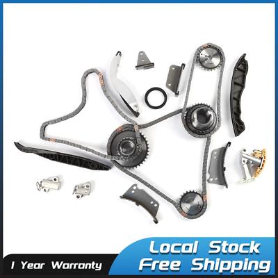 Timing Chain Kit Fit 01-16 Hyundai D4CB I800 H1 Kia D4CB Sorento MPV 2.5L