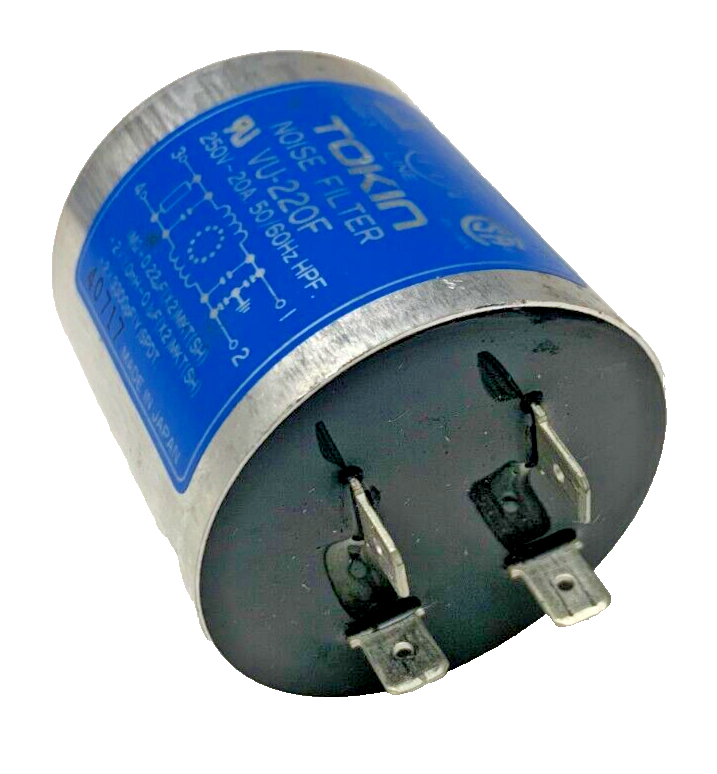 TOKIN Noise Filter VU-220F 250V 20A 50/60 HPF FOUR LEAD STUD