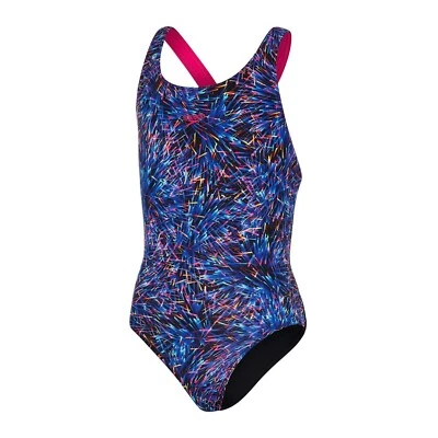 Speedo Badeanzug für Mädchen Kinder Leaderback Endurance Bademode chlorbeständig - Bild 1 von 4