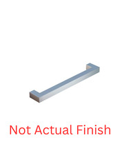 Kartners 248712-48 LONDON Cabinet Pull 12" MATTE BLACK New 