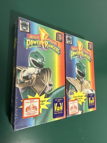 Mighty Morphin Power Rangers: Green With Evil- Parts 3 & 4 (VHS, 1994) SEALED - Picture 4 of 7