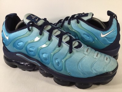 Nike Air Vapormax Plus Current Navy Blue White Mens Size 10.5 Rare 924453-407 | eBay