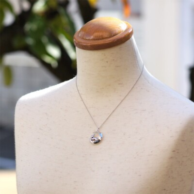 Miffy Ginza Tenshodo Rabbit Moon Star Pendant Necklace Silver925