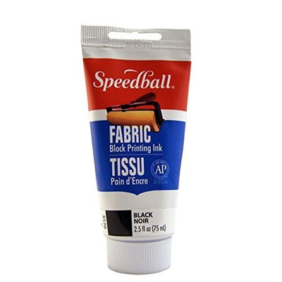 speedball black fabric ink