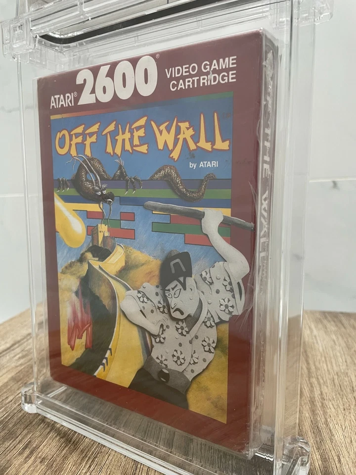Unopened Off The Wall Atari 2600 Sealed Video Game! Wata Graded 6.0 Seal A 1989 - Image 2 of 4