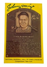 Johnny Mize Cards, Rookie Card and Autographed Memorabilia Guide 50