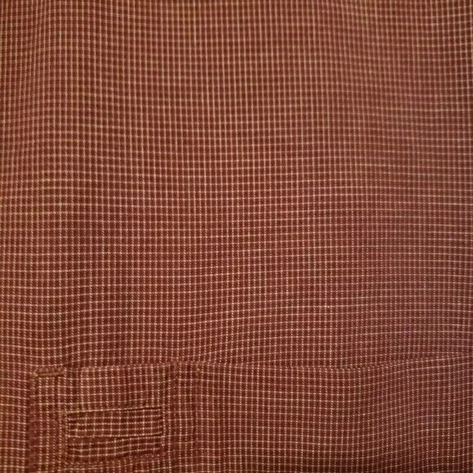 FieldGear мужской размер L красный чеки длинным рукавом платье рубашка - Изображение 3 из 4