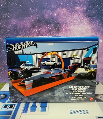 2024 Hot Wheels Legends 6 Pack Gas Monkey Corvette, Camaro, Firebird, Boneshaker