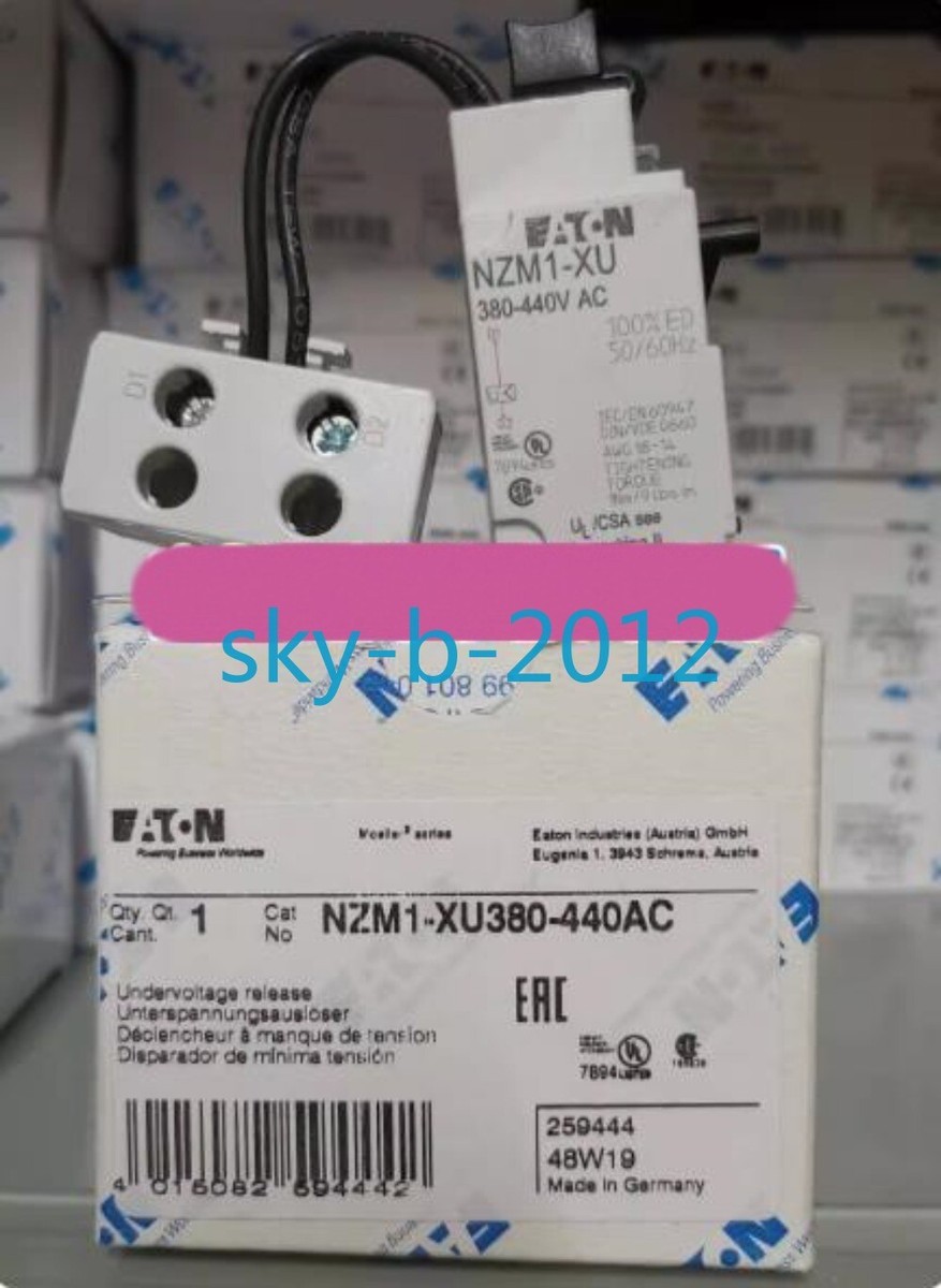 1 PCS NEW EATON MOELLER circuit breaker undervoltage coil NZM1