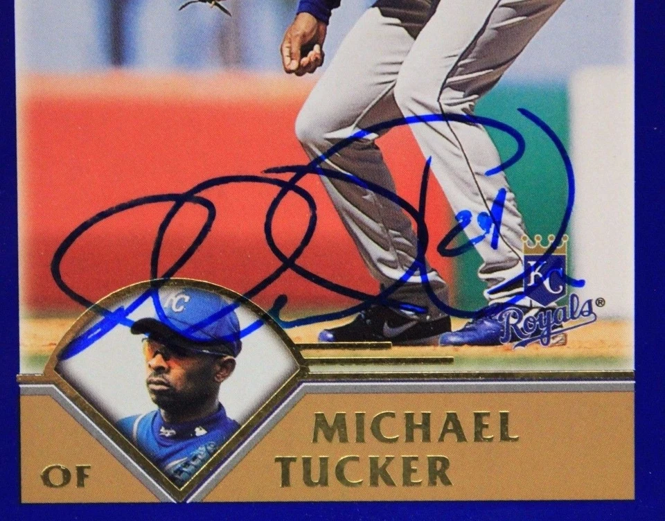 Kansas City Royals Michael Tucker Signed 2003 Topps Autograph Card #145 922 - Image 3 of 3