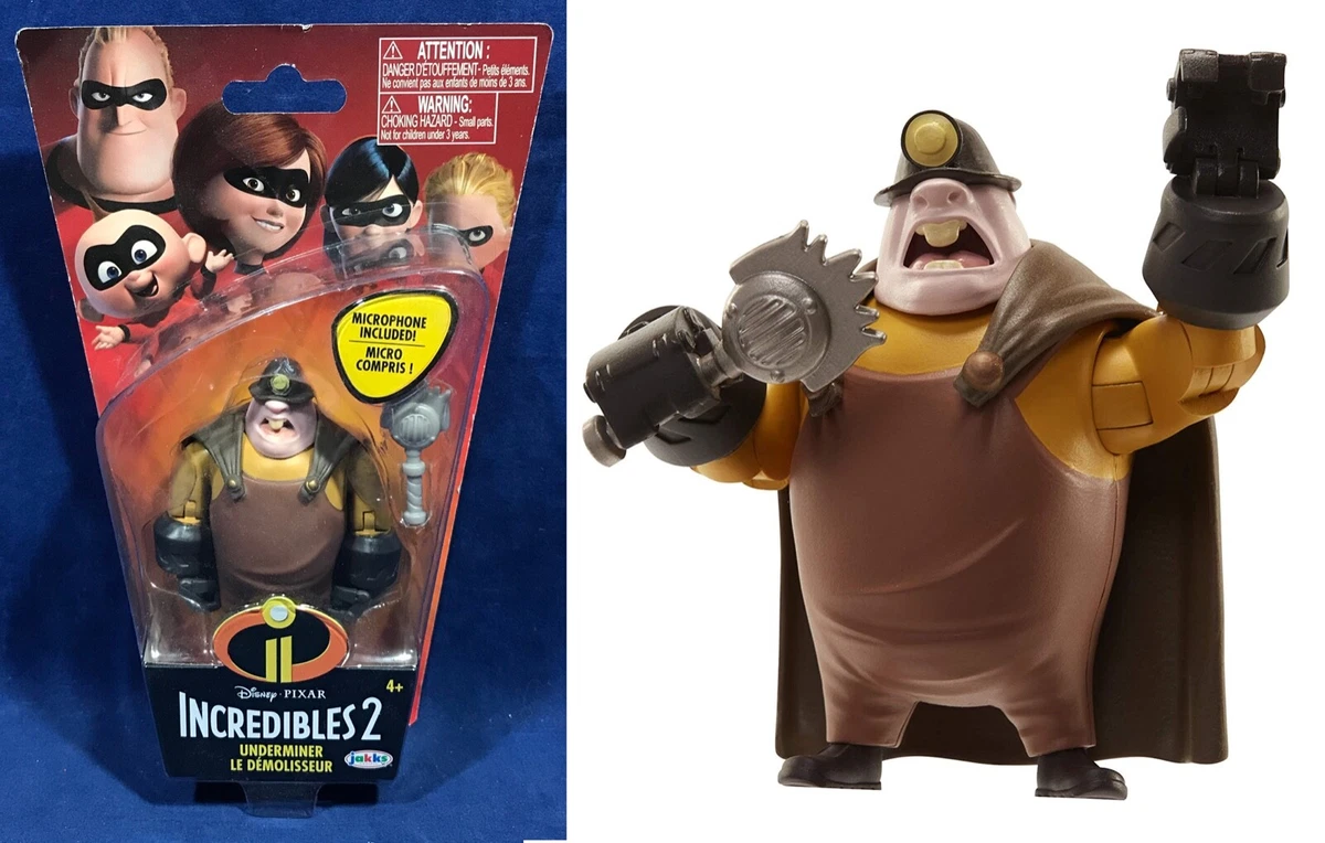 Incredibles 2 underminer best sale toy