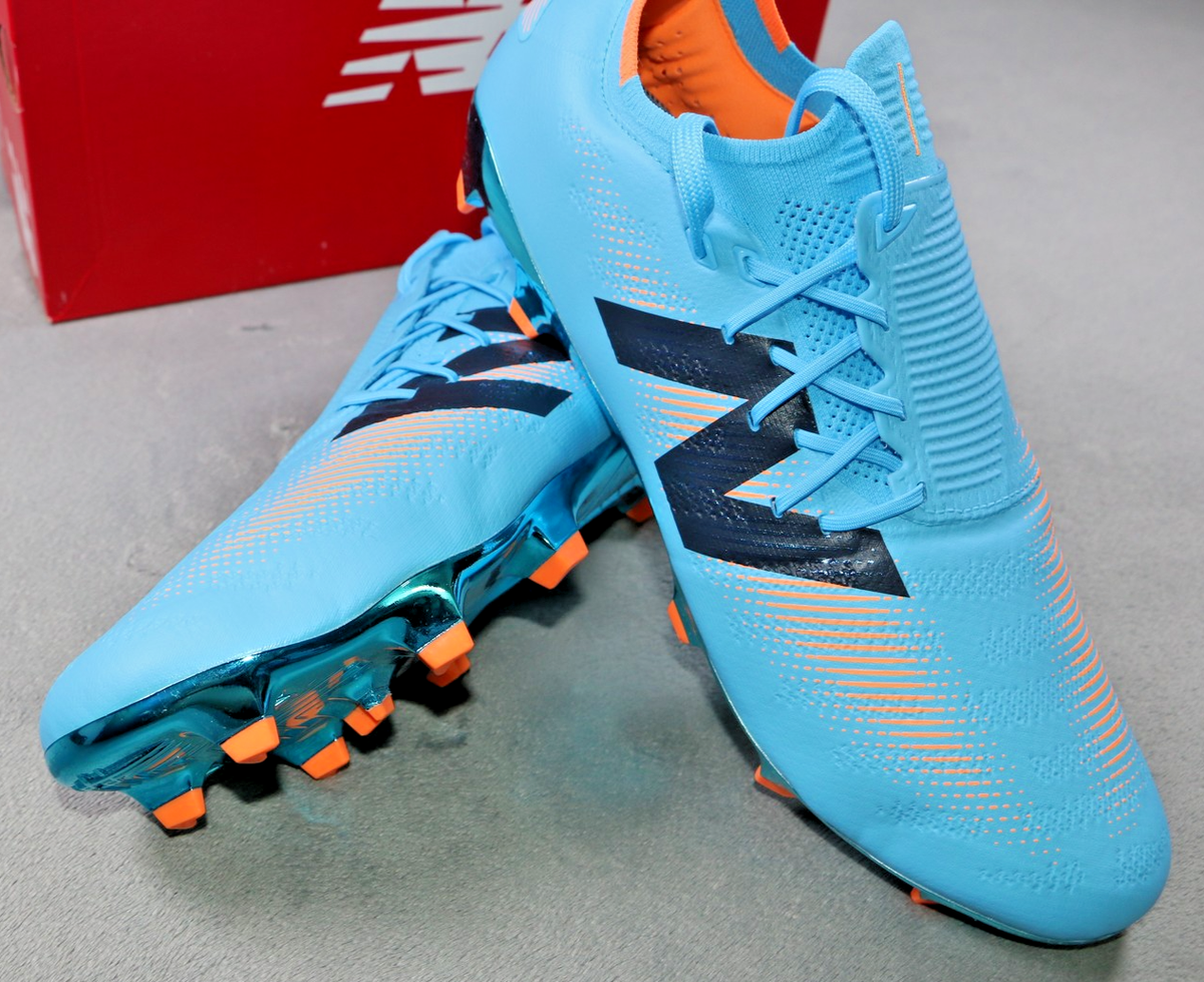 New Balance Furon Pro FG V7+ Soccer Cleats Mens Size 12.5 Blue