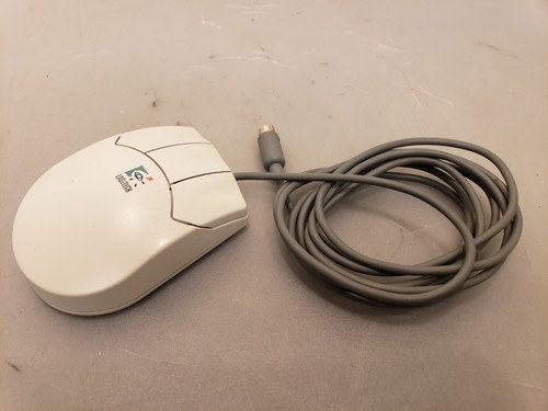 Logitech MouseMan Deluxe Bus Three Button Mouse Bus Mouse PK32 Mechanical Ball - Picture 1 of 5