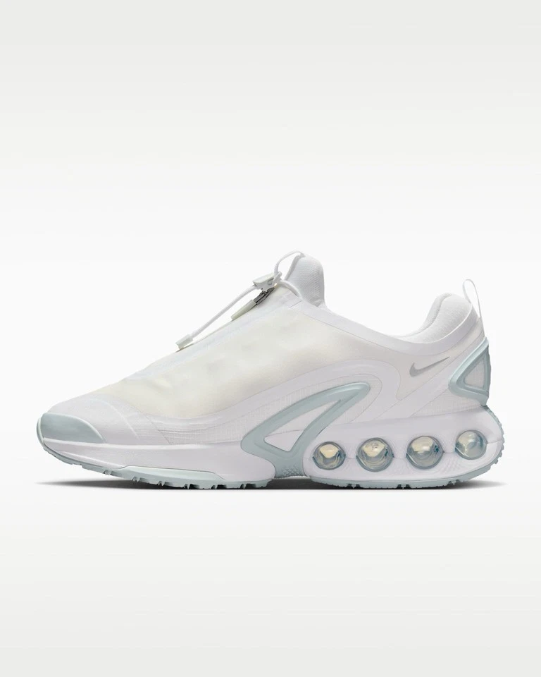 Nike Air Max DN Roam "White Metallic Silver" Men Casual Shoes | HQ8605-100