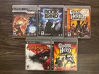 Sony PlayStation 3 Game Lot | God of War, Mortal Kombat, Rock Band & More