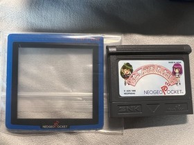 SNK Neo Geo Pocket Color Camouflage Blue with IPS Screen Mod & Free Game