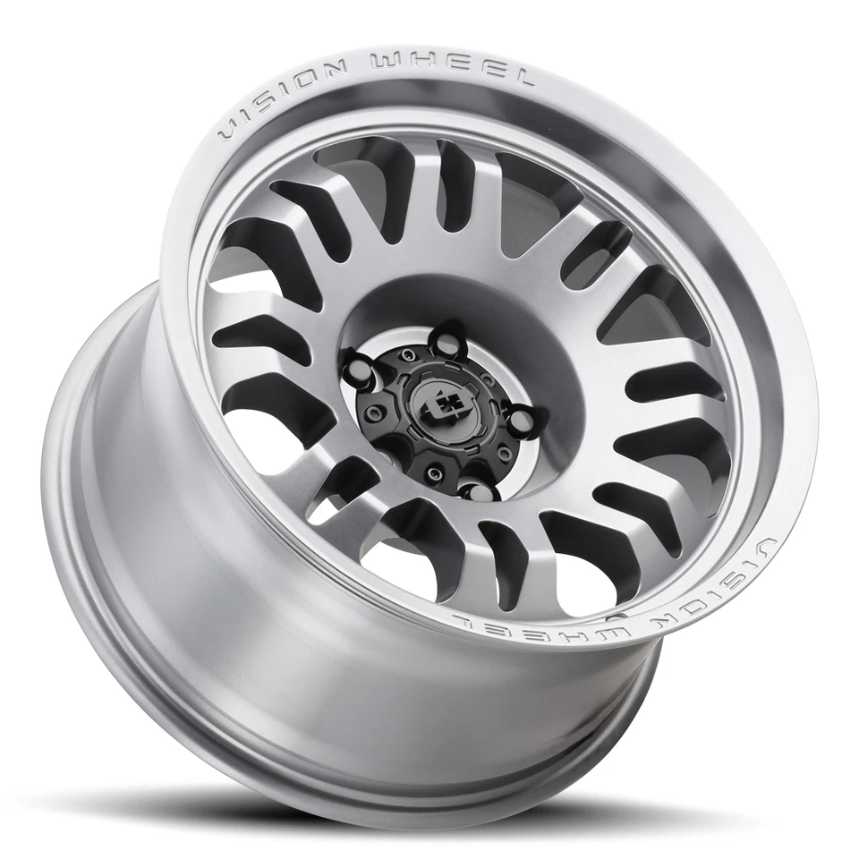 Llanta 20" Vision 409 Inferno gris satinado 8x6,5 llanta 12 mm para Chevy GMC Ram Hummer Foto 2 de 4