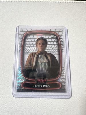 2025 Topps Stranger Things High Tek - Terry Ives #49 Hawkins Lab Pattern