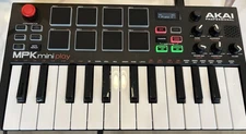 Akai MPK Mini Play. Portable MIDI Keyboard Controller Built-In Sounds 