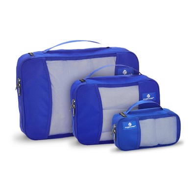 Eagle Creek Système d'Emballage pour Valises - Pack-It™ Reveal Cube Set XS/S/M - blue dawn