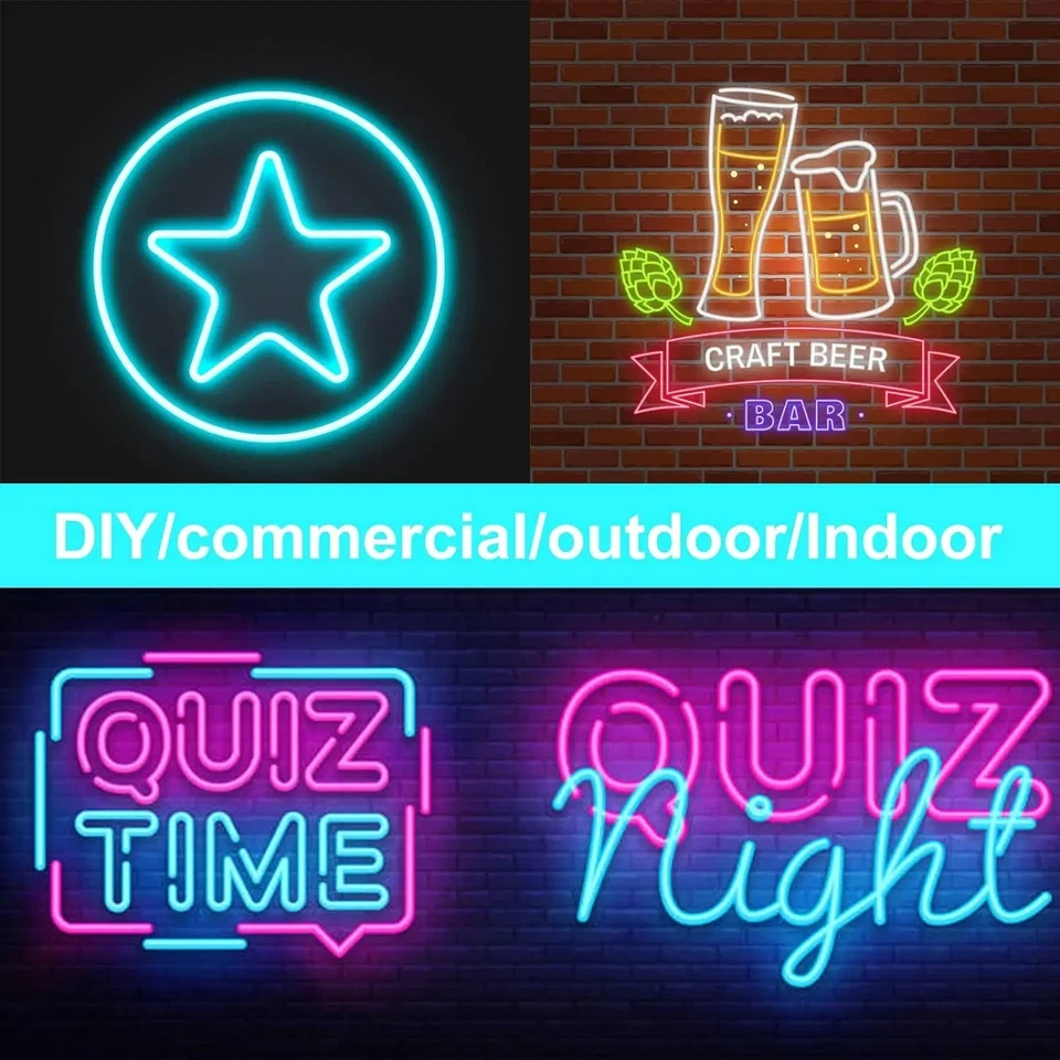 220V 230V Neon RGB LED Streifen Stripe Flex Schlauch Lichtband Außen Beleuchtung - Bild 4 von 4