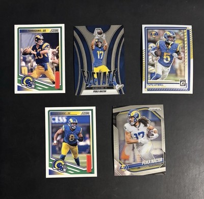 Rams Team Lot w/ Puka Nacua Elevate, Tutu Atwell, Jared Verse