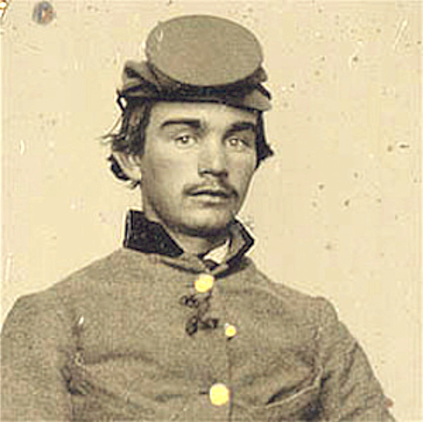 McDowell Confederate Forage Cap - Jean Wool  - Size XL