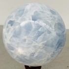 Natural Blue Celestite Crystal Sphere Ball Healing Madagascar 2460G (5.42LB) — photo 4